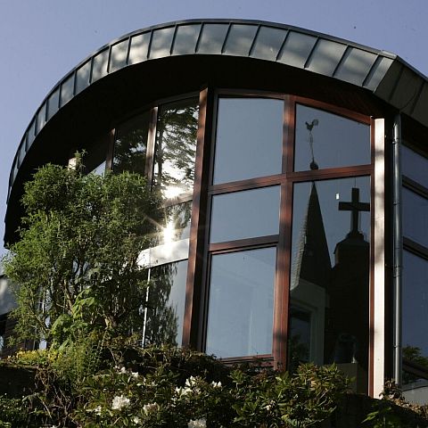 Eingang Haus der Stille Eingangsbereich Haus der Stille