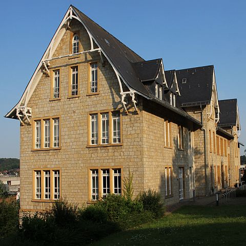 Haus Groß Bethel Ansicht vom Haus Groß Bethel im Schnee