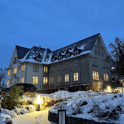 Haus Groß Bethel Haus Groß Bethel im Schnee